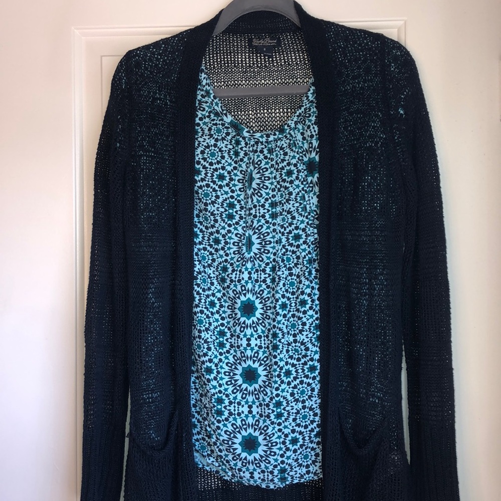 Lucky Brand Printed Top 💙